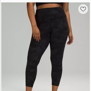 lululemon camo align leggings